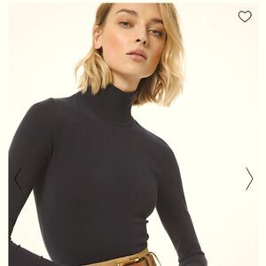 Michael Kors Collection Black Turtleneck Large